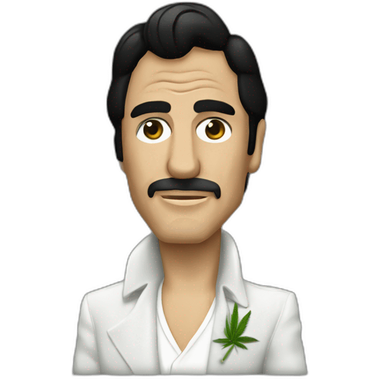 tony montana cannabis style emoji