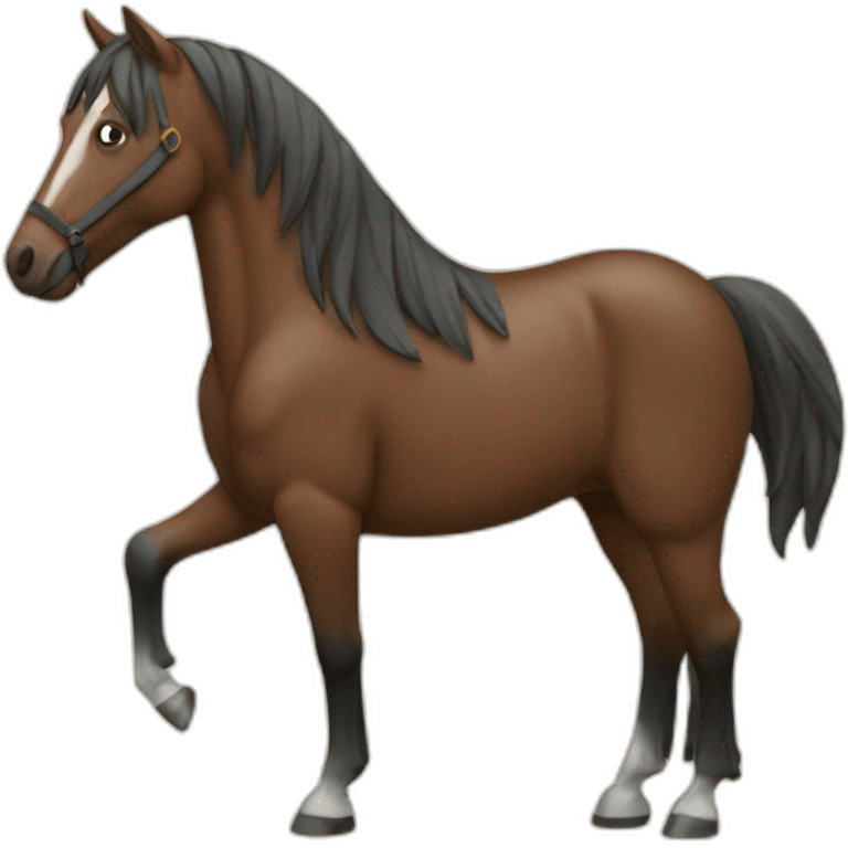 horse writing emoji