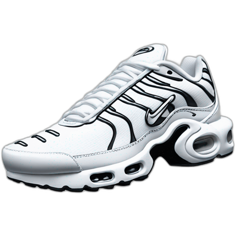 nike air max plus white emoji