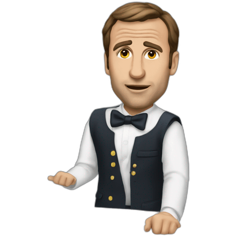 Macron who say no emoji