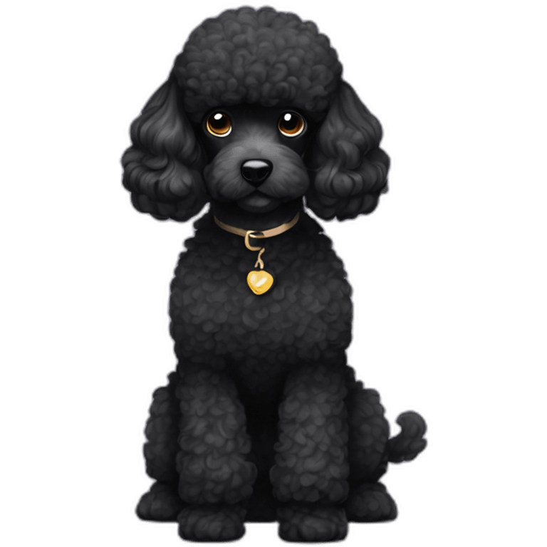 phantom black poodle emoji