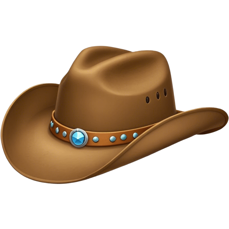 cowboy hat that is 16x16 px emoji