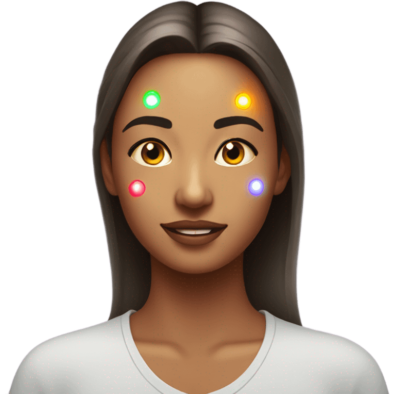 Led therapy girl emoji