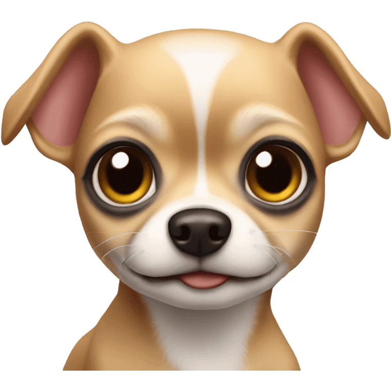 Chihuahua café niña  emoji