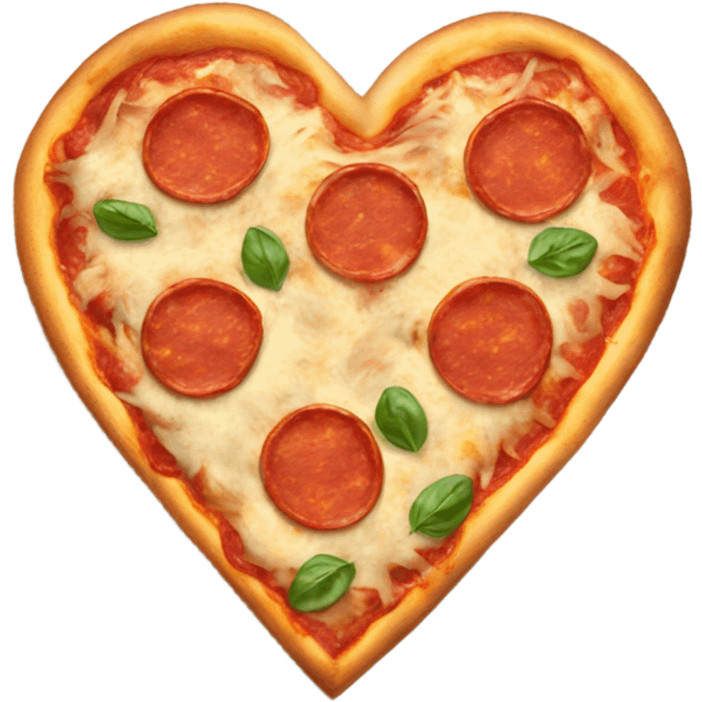 heart shaped pizza emoji