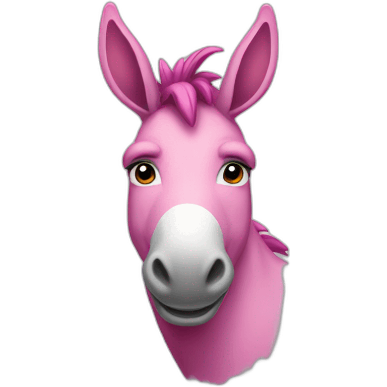 pink-donkey emoji