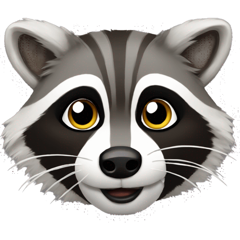 Racoon emoji