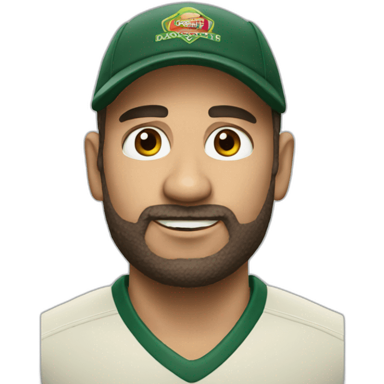 Cricketer emoji