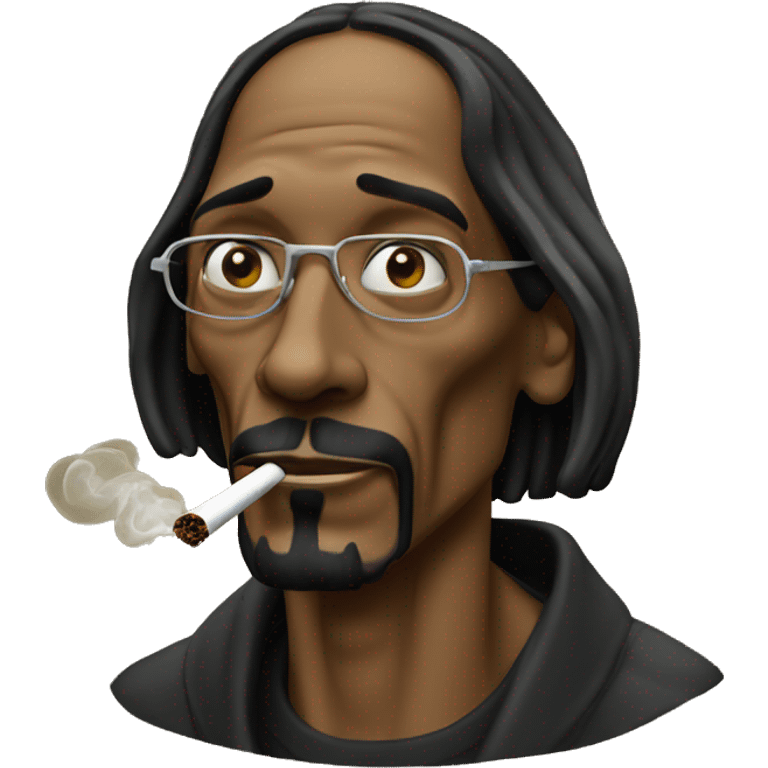 Snoop dogg smoking emoji