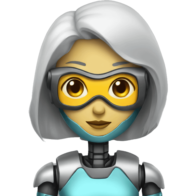 robot woman in disguise emoji