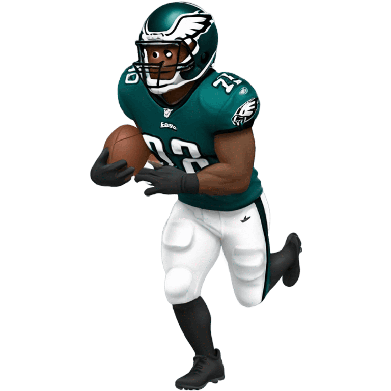 Philadelphia eagles running back emoji