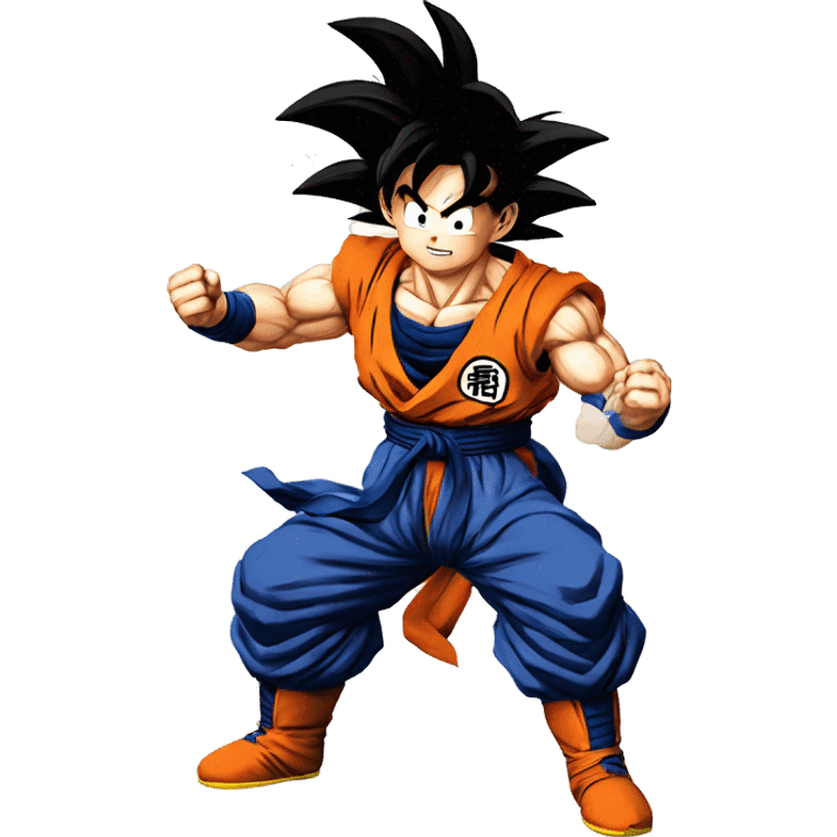 Goku super seiyen emoji