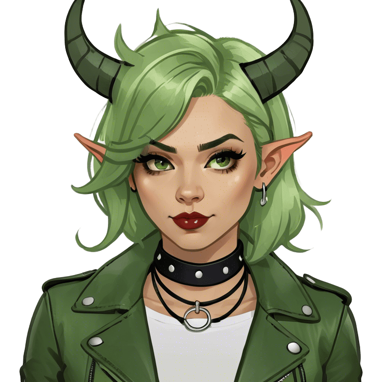 Blonde with horns emoji