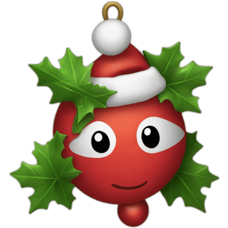 Christmas decoration emoji