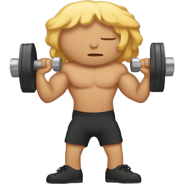 Dumbbell emoji emoji