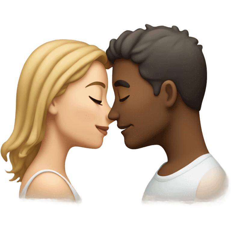 Kissing my husband  emoji