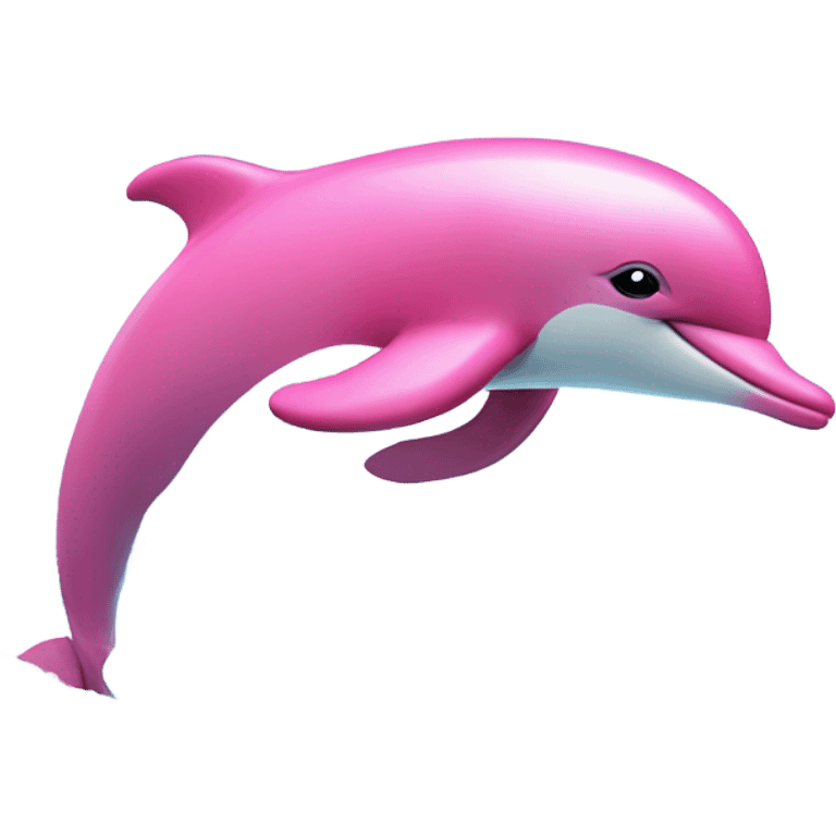 pink dolphin emoji