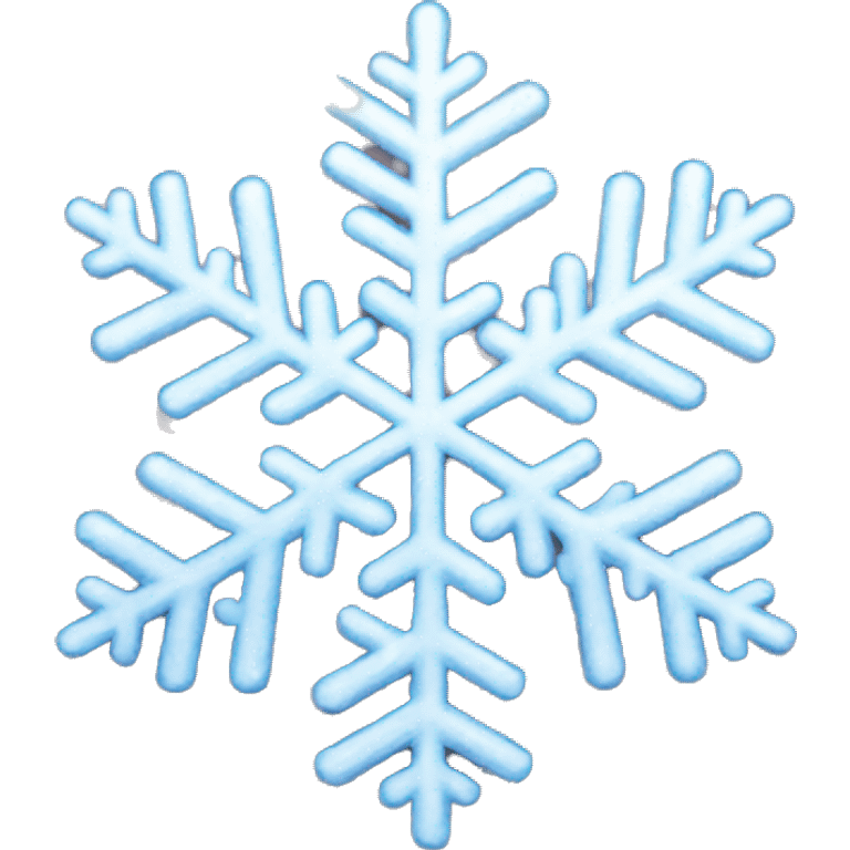 aesthetic snowflake emoji