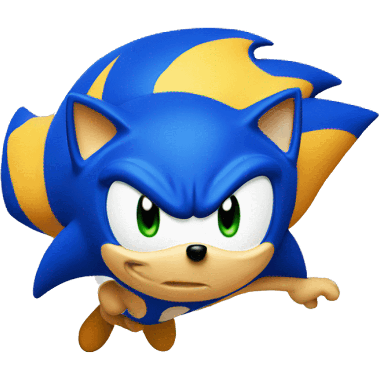 sonic spin emoji