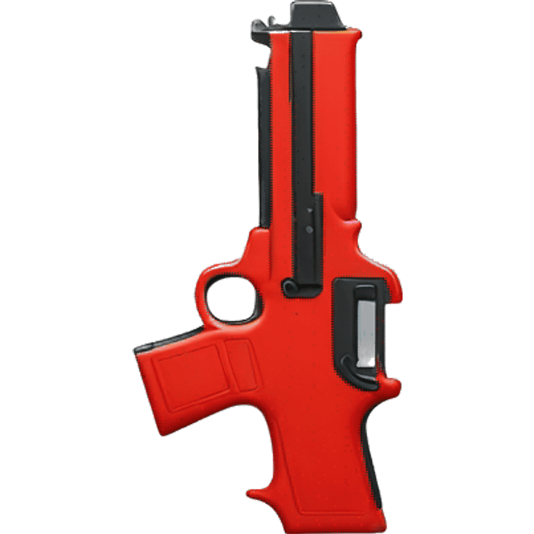 Red gun emoji