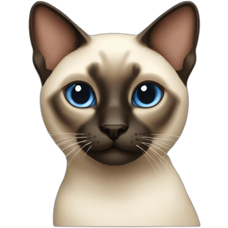 Siamese cat emoji