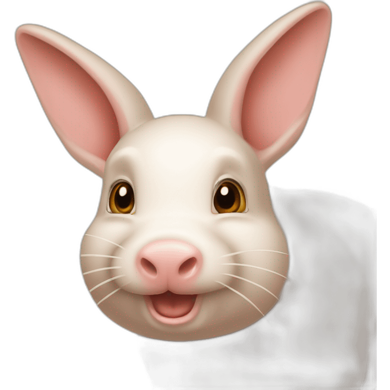 Cochon lapin emoji