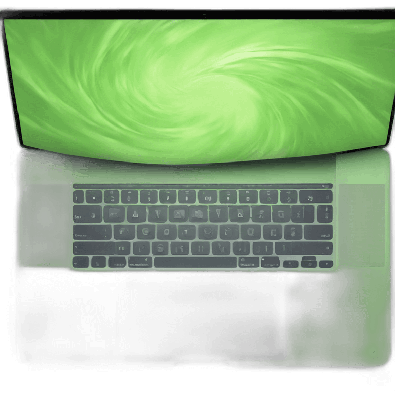 macbook pro 16 lime colour emoji