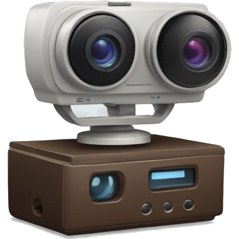 video recorder with question mark emoji