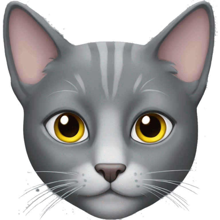 The Grey Cat emoji