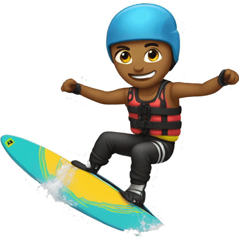 Wakeboarder emoji