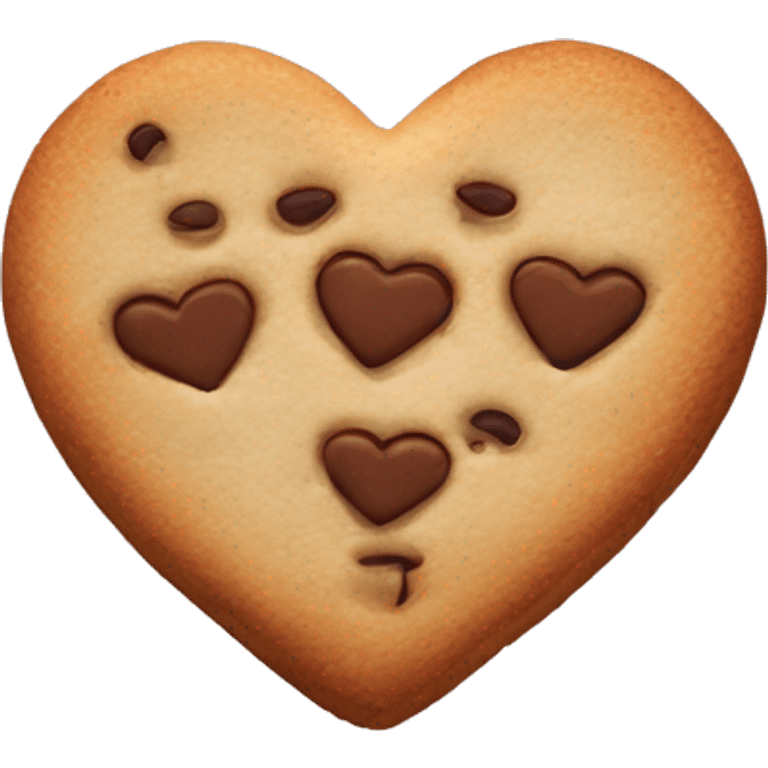 heart cookie emoji