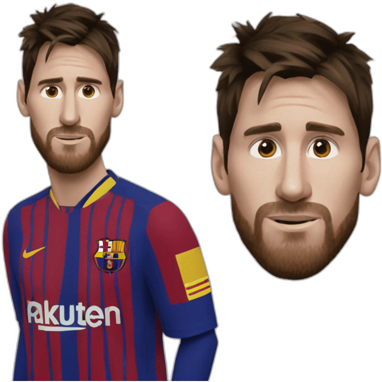 Messi dort emoji