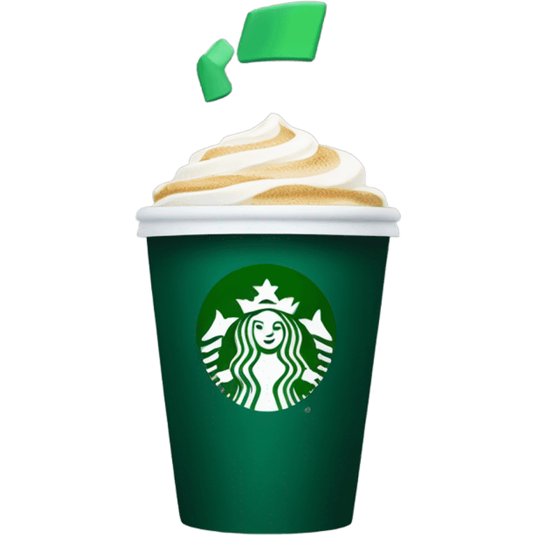 Starbucks coffe cup emoji