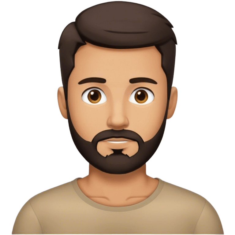 The millennial man emoji