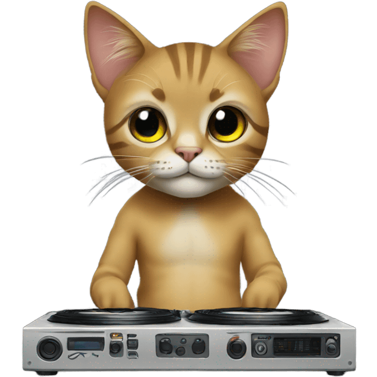 Dj cat emoji