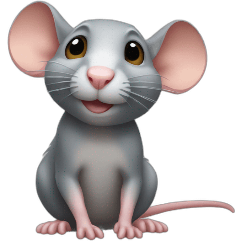 Rat qui pleire emoji