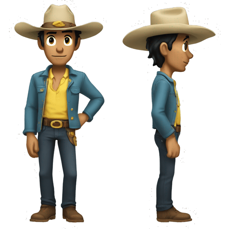 Normal skin lucky luke emoji