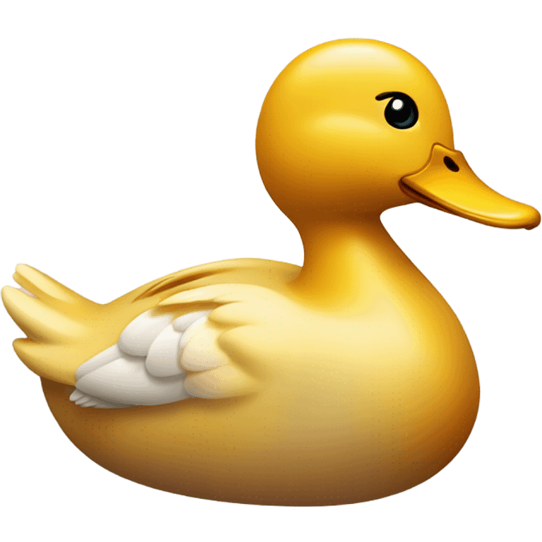 Canard laqué + menotte  emoji