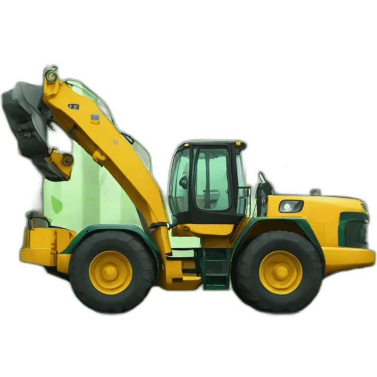 forest forwarder machine emoji