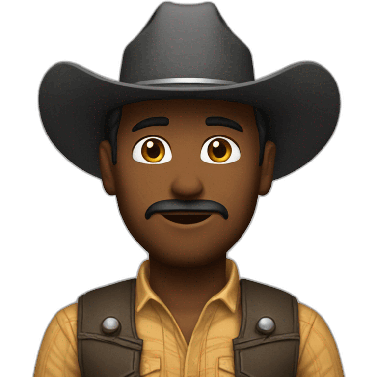 Kowboy-with-sousage emoji