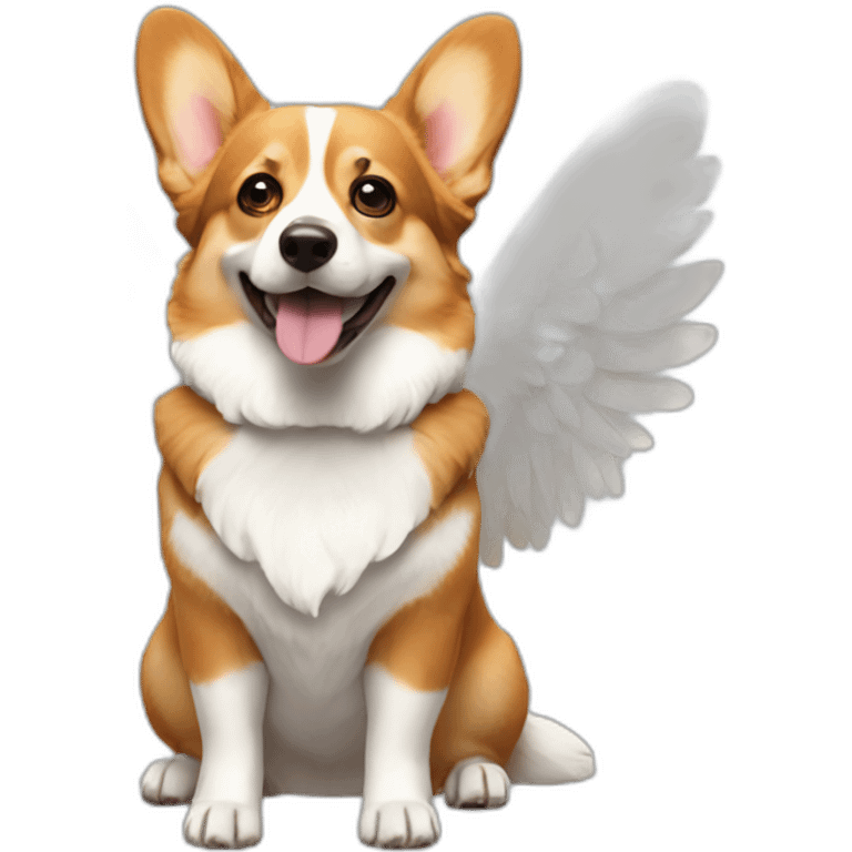 corgi wings emoji