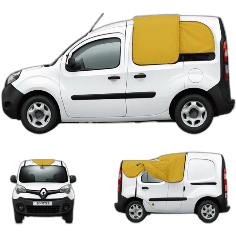 renault kangoo blanc utilitaire emoji