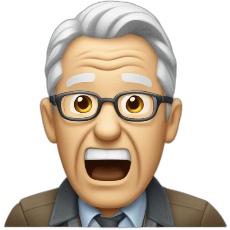 Old man yelling at netsuite emoji