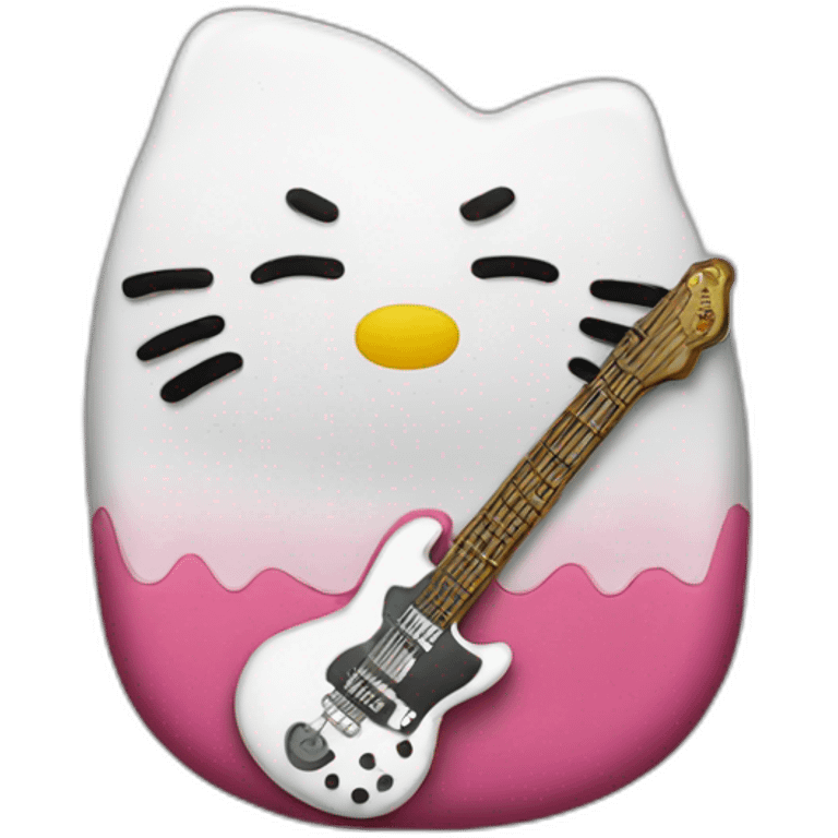 Hello kitty rock emoji