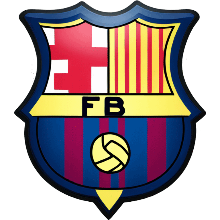 Escudo del Barça emoji