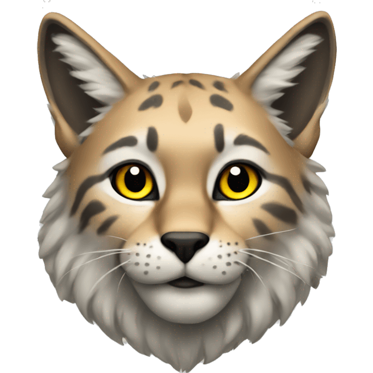 Ash lynx emoji