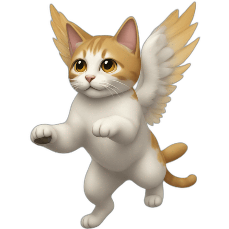 Gato volador emoji