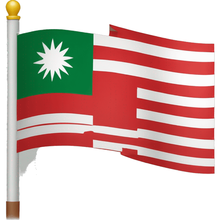 Malacca flag emoji