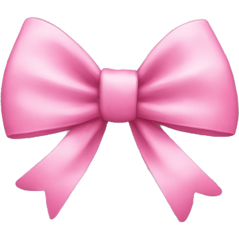 cute pink bow emoji