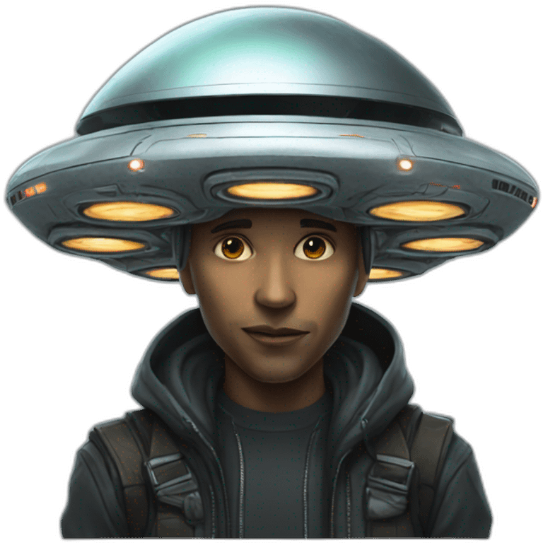 ufo cyberpunk emoji